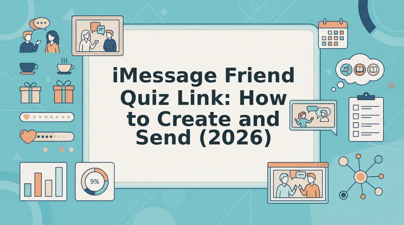 iMessage Friend Quiz Link Sharing Without Account Sign Up