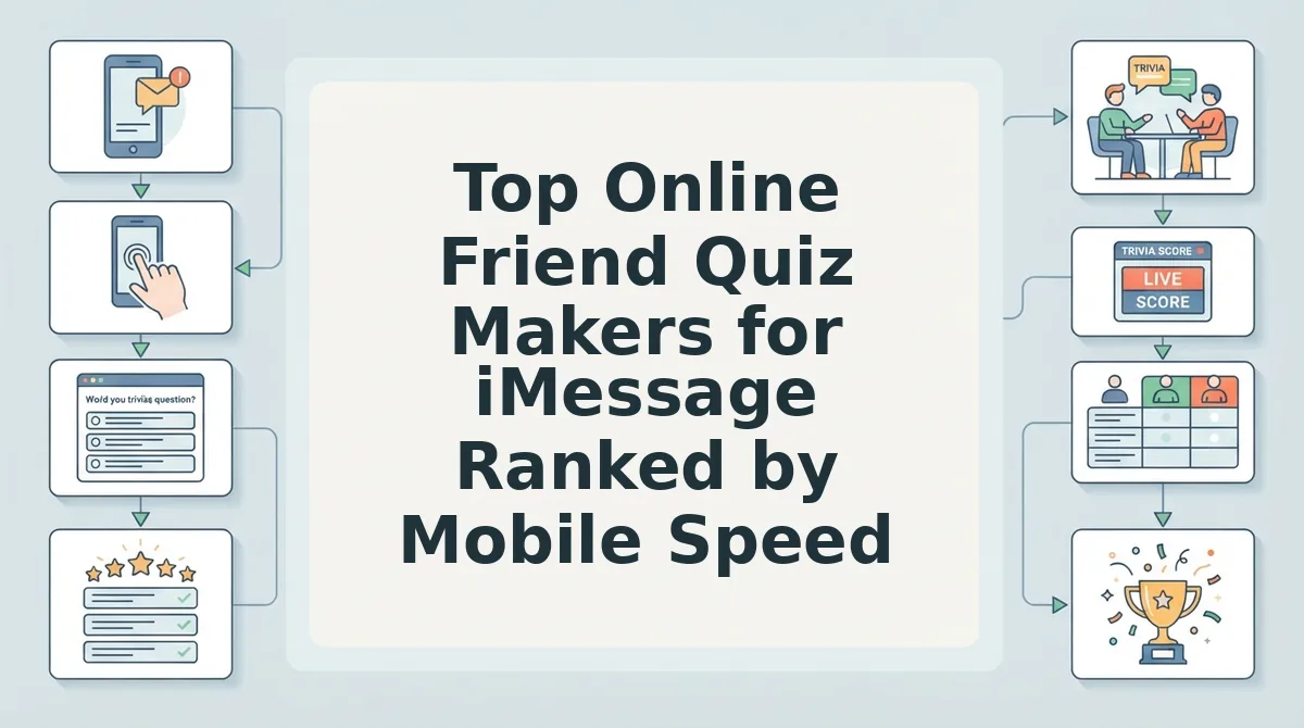 Top Online Friend Quiz Makers for iMessage Ranked by Mobile Speed