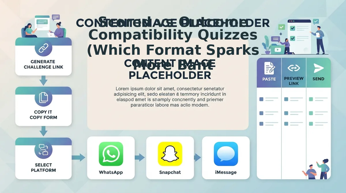 Scored vs Outcome Compatibility Quizzes (Which Format Sparks More Banter?)