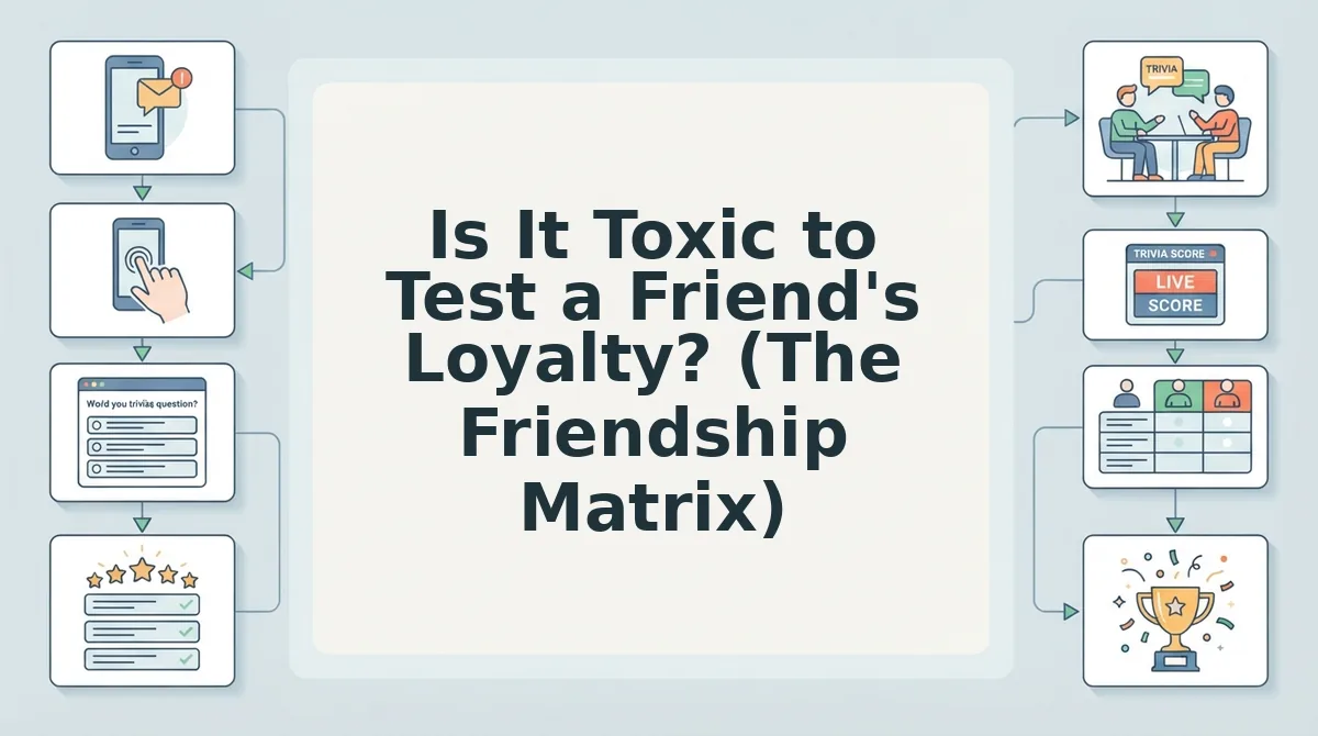 Is It Toxic to Test a Friend's Loyalty? (The Friendship Matrix)