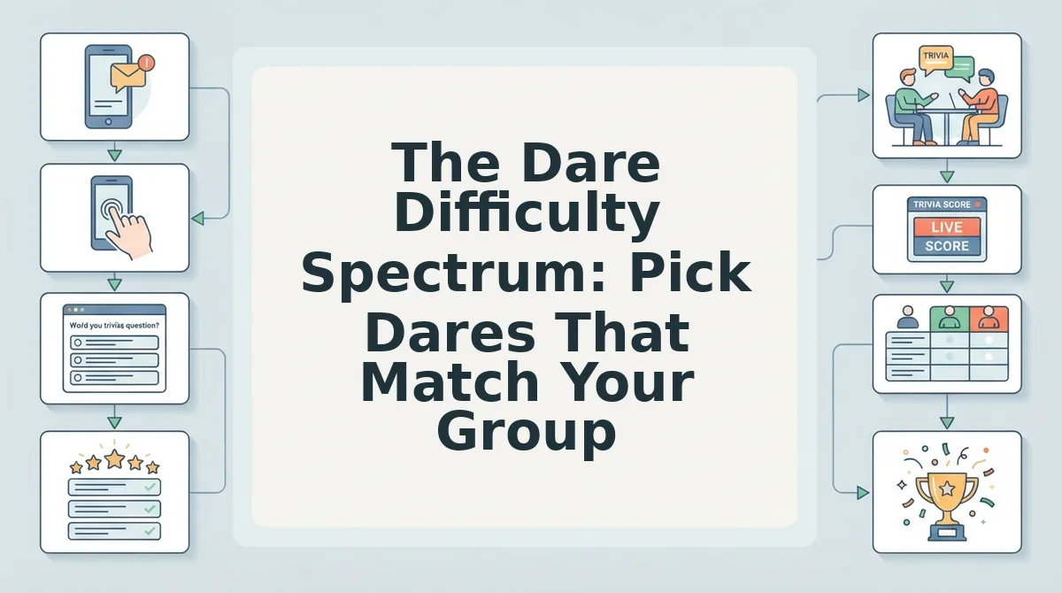The Dare Difficulty Spectrum: Pick Dares That Match Your Group