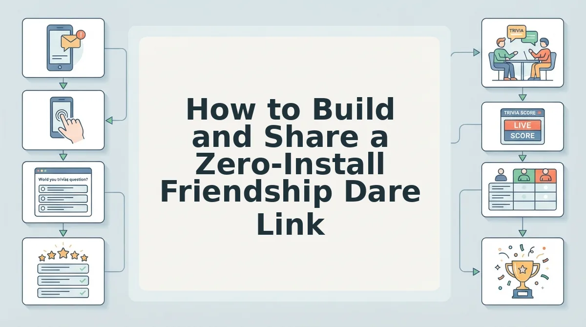How to Build and Share a Zero-Install Friendship Dare Link