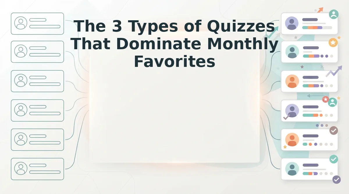 The 3 Types of Quizzes That Dominate Monthly Favorites