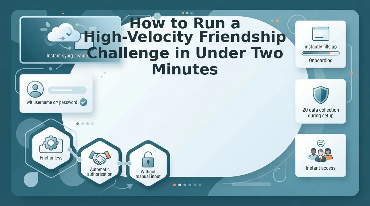 How to Run a High-Velocity Friendship Challenge in Under Two Minutes