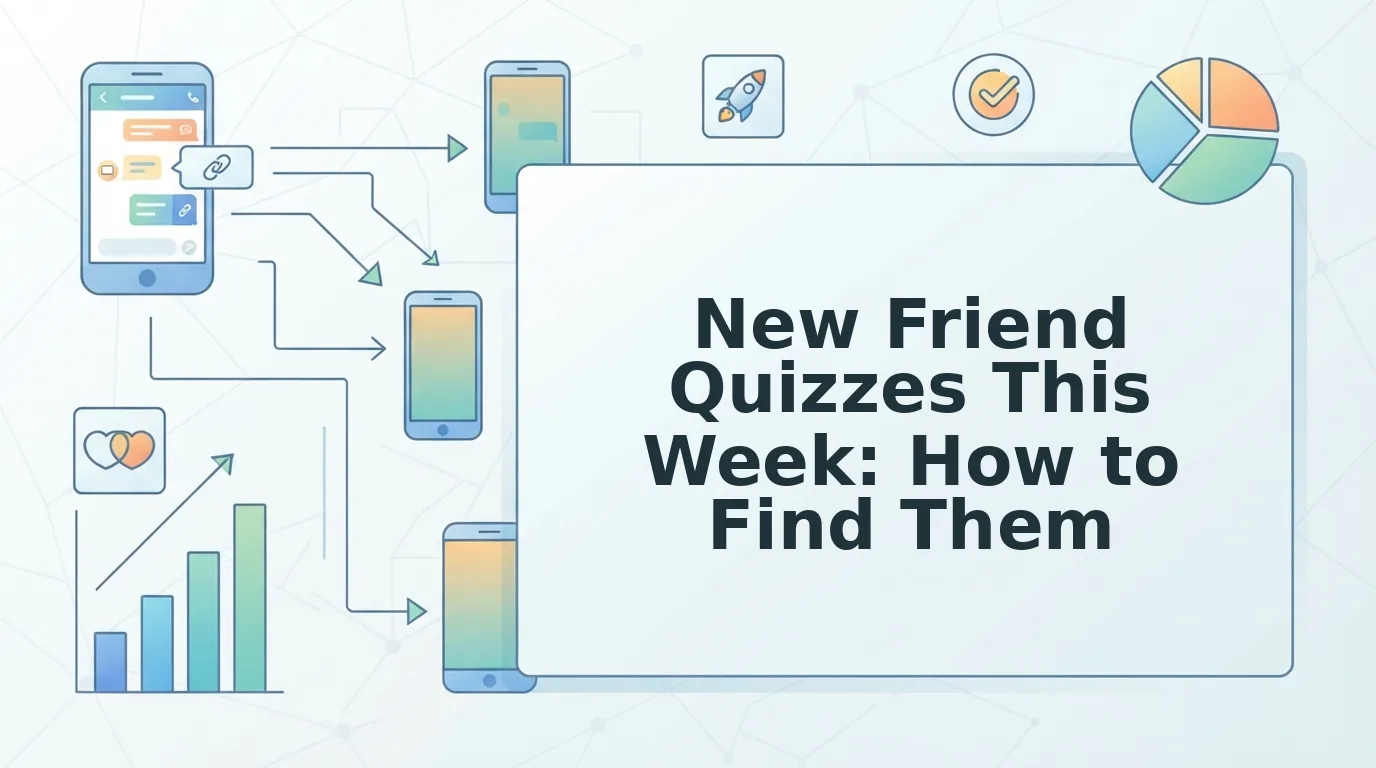 Where to See New Friend Quizzes This Week