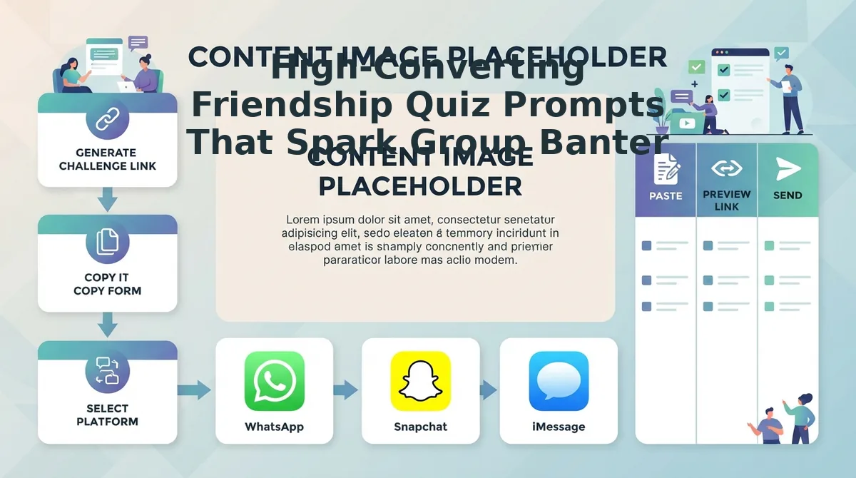 High-Converting Friendship Quiz Prompts That Spark Group Banter