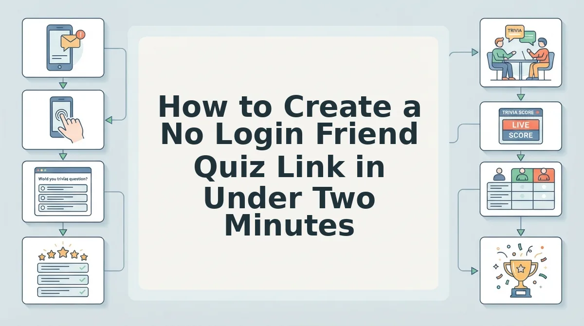 How to Create a No Login Friend Quiz Link in Under Two Minutes