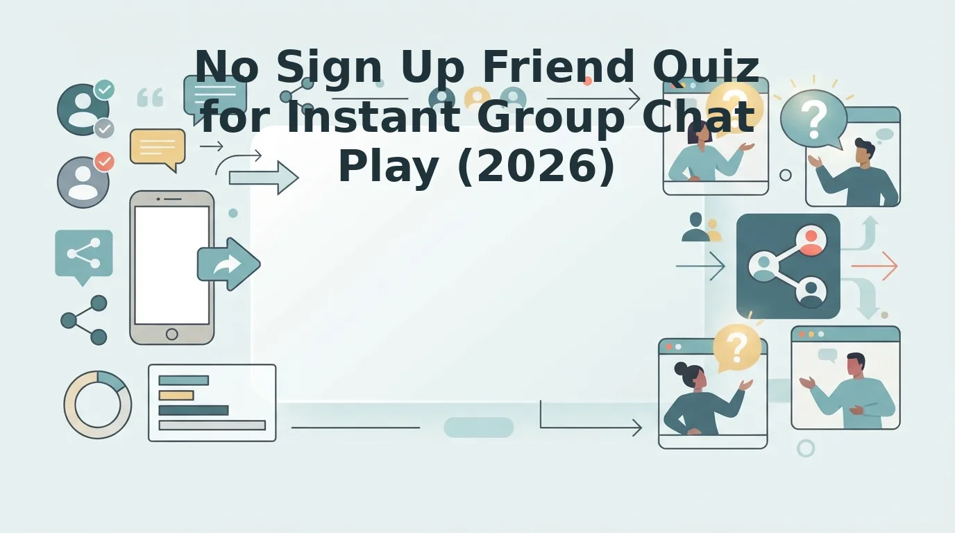 No Sign Up Friend Quiz Playbook for Higher Group Chat Rates