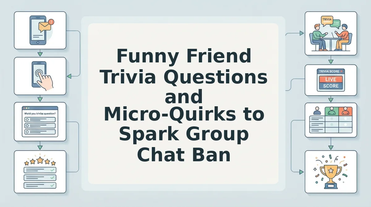 Funny Friend Trivia Questions and Micro-Quirks to Spark Group Chat Banter
