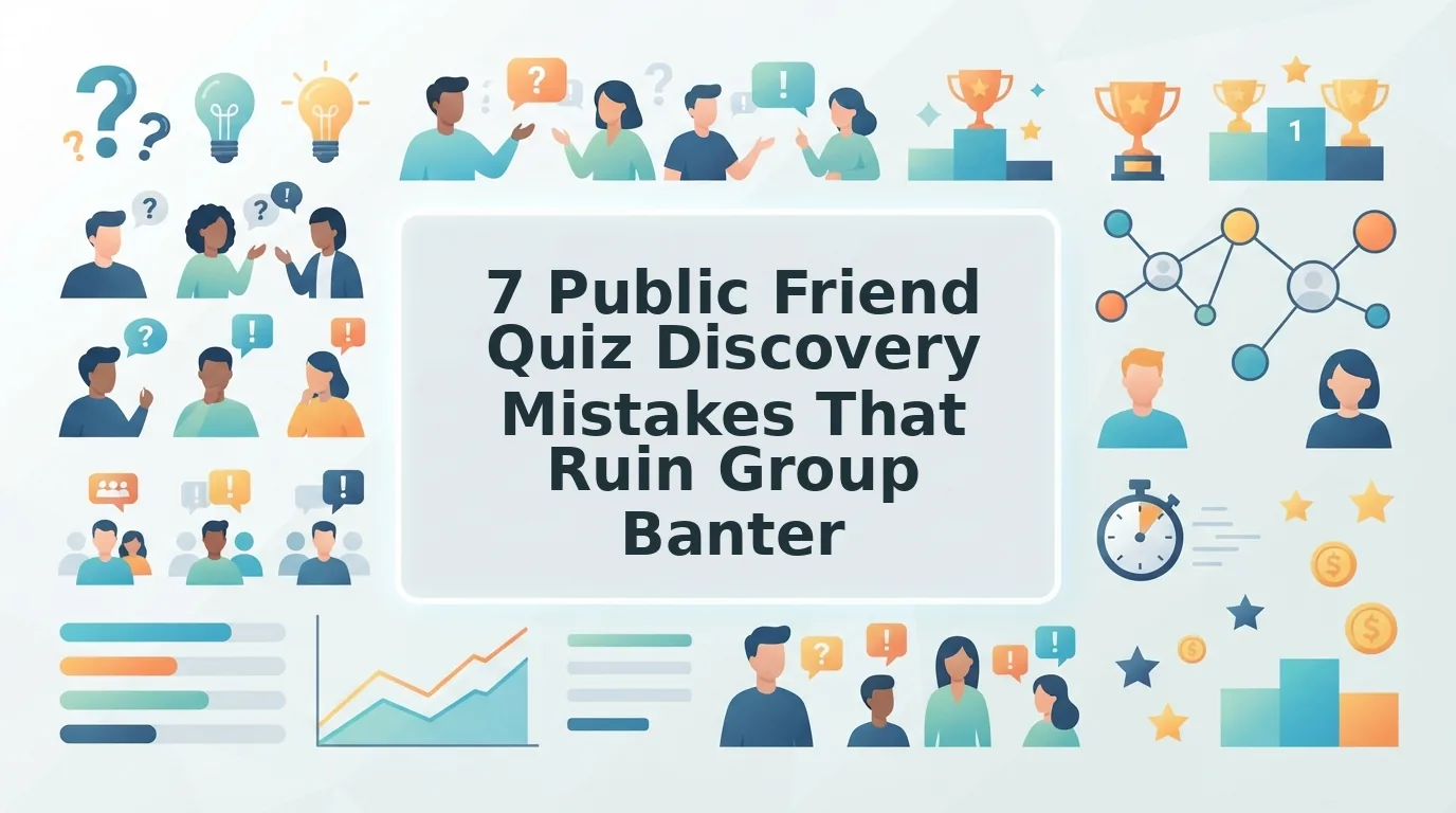 Public Friend Quiz Discovery Mistakes That Lead to Repetition