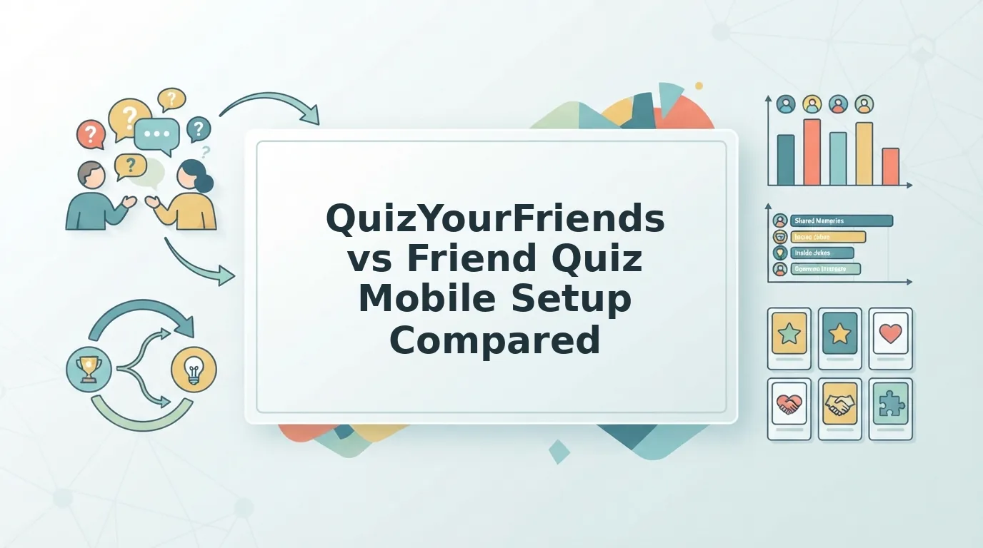 QuizYourFriends vs Friend Quiz Mobile Setup