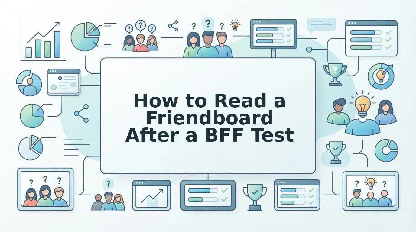 How to Read a Friendboard After a BFF Test