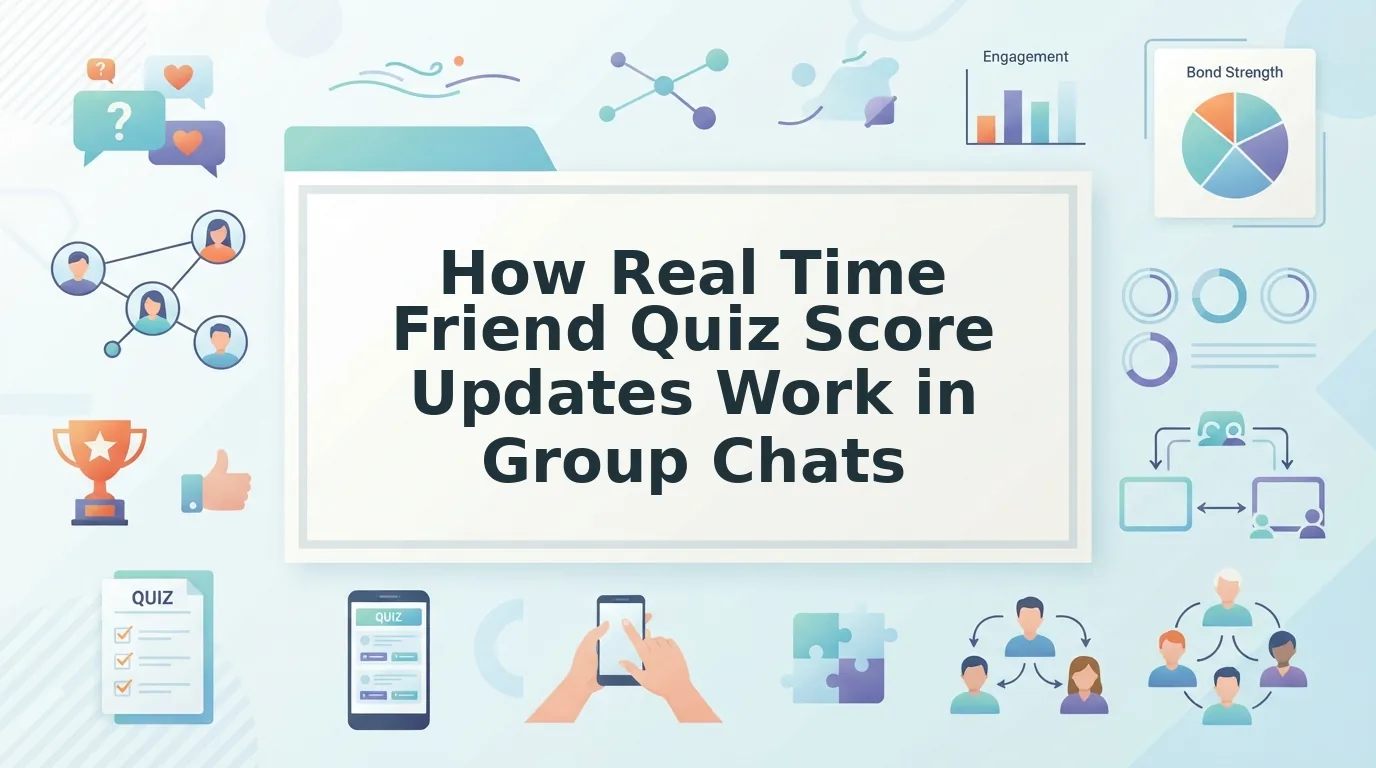 How Real Time Friend Quiz Score Updates Work in Group Chats