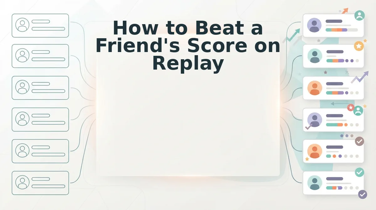 How to Beat a Friend's Score on Replay
