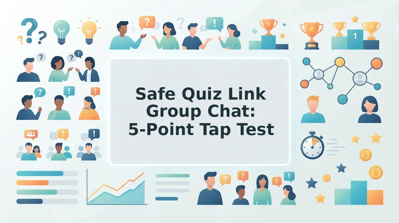 What Makes a Quiz Link Feel Safe to Open in a Group Chat