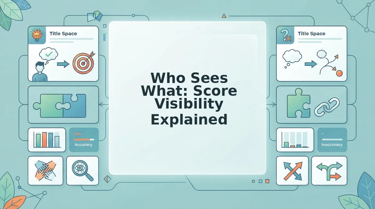 Who Sees What: Score Visibility Explained