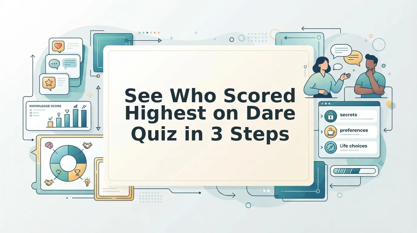 How to See Who Scored Highest on a Dare Quiz