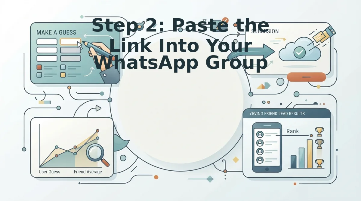 Step 2: Paste the Link Into Your WhatsApp Group