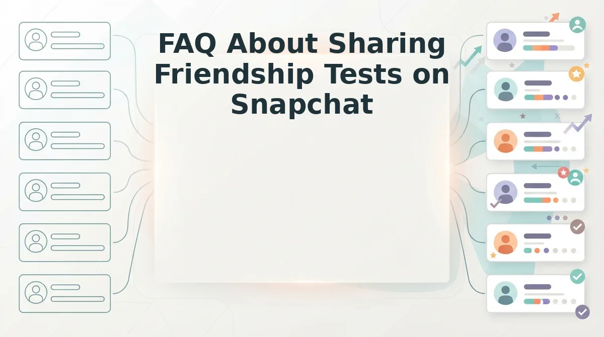FAQ About Sharing Friendship Tests on Snapchat