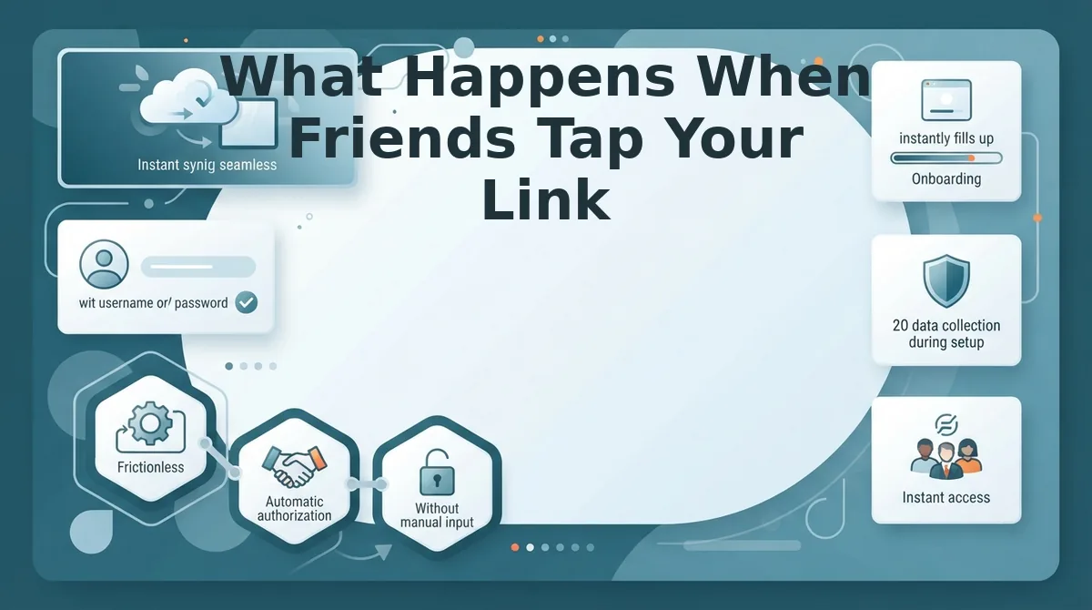 What Happens When Friends Tap Your Link