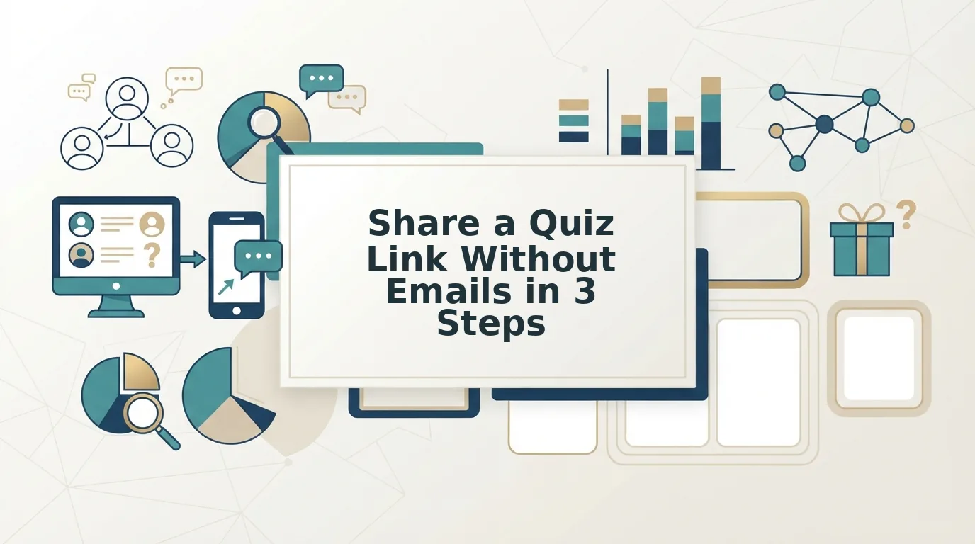 How to Share a Quiz Link Without Asking for Emails