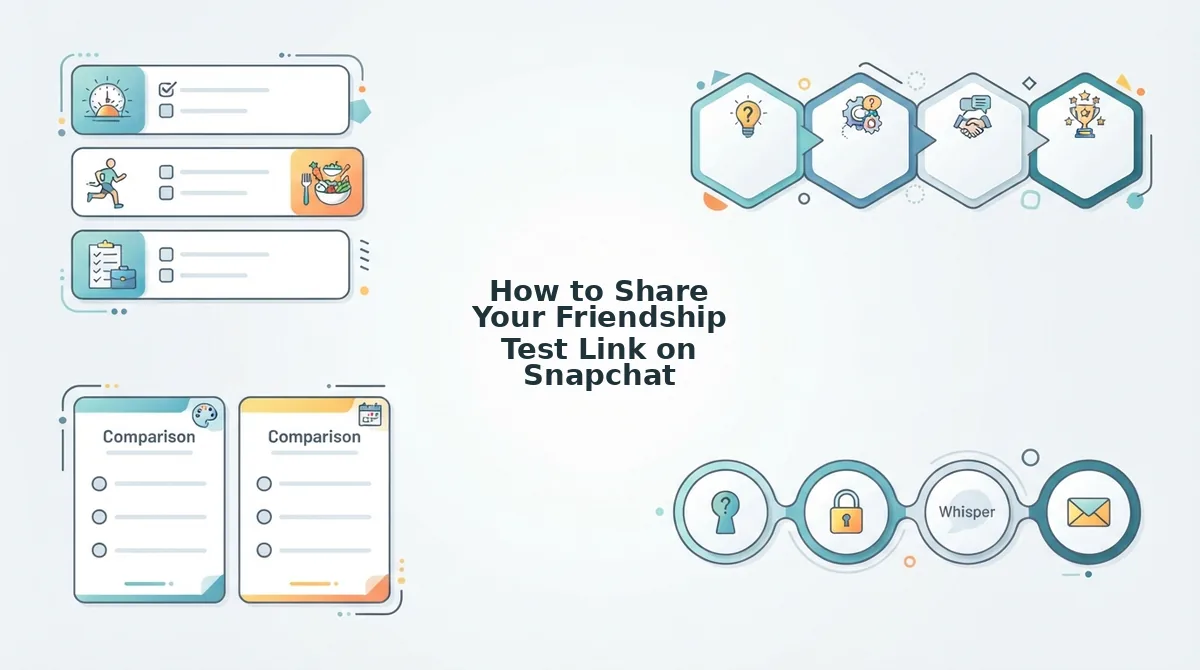 How to Share Your Friendship Test Link on Snapchat