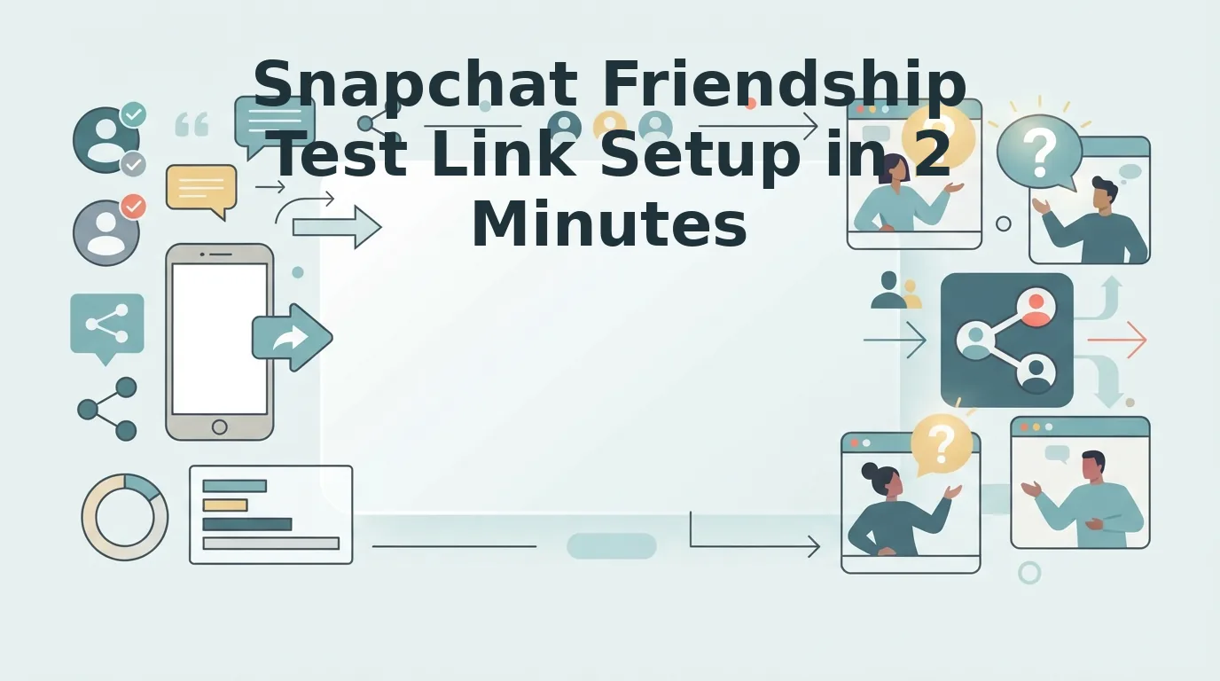 Snapchat Friendship Test Link Setup Without App Stores