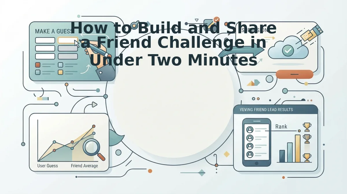 How to Build and Share a Friend Challenge in Under Two Minutes