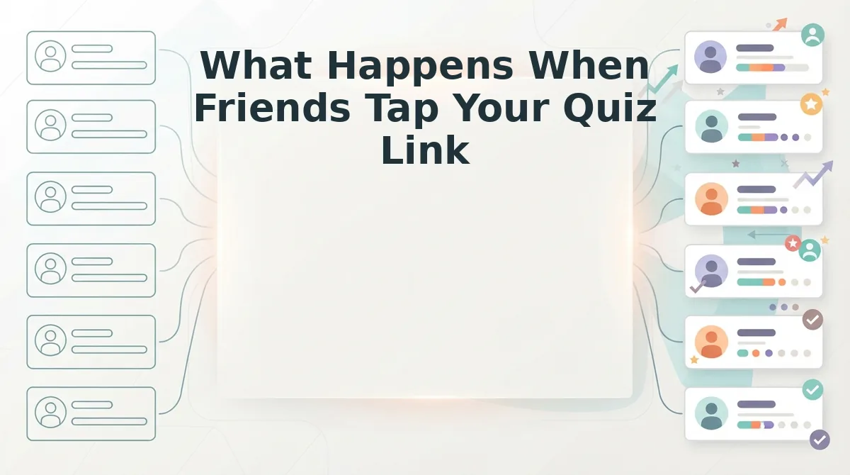 What Happens When Friends Tap Your Quiz Link