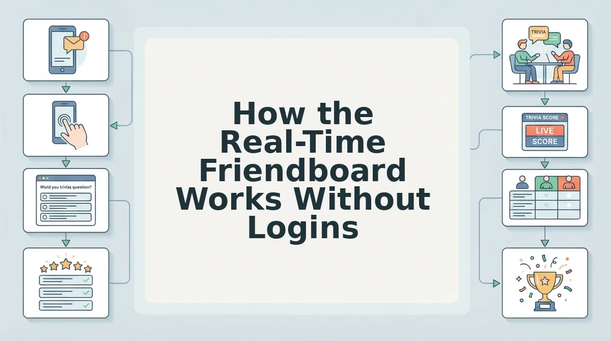 How the Real-Time Friendboard Works Without Logins