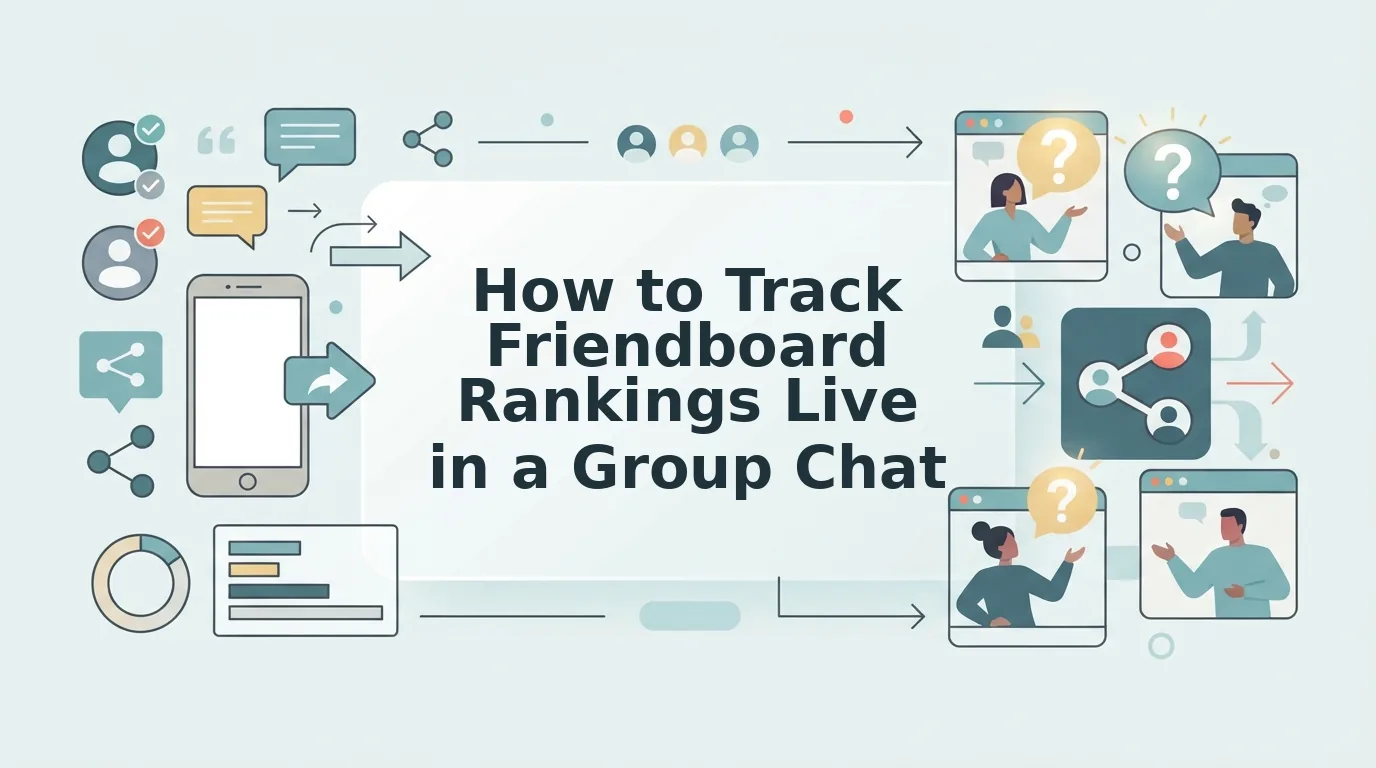 How to Track Friendboard Rankings Live in a Group Chat