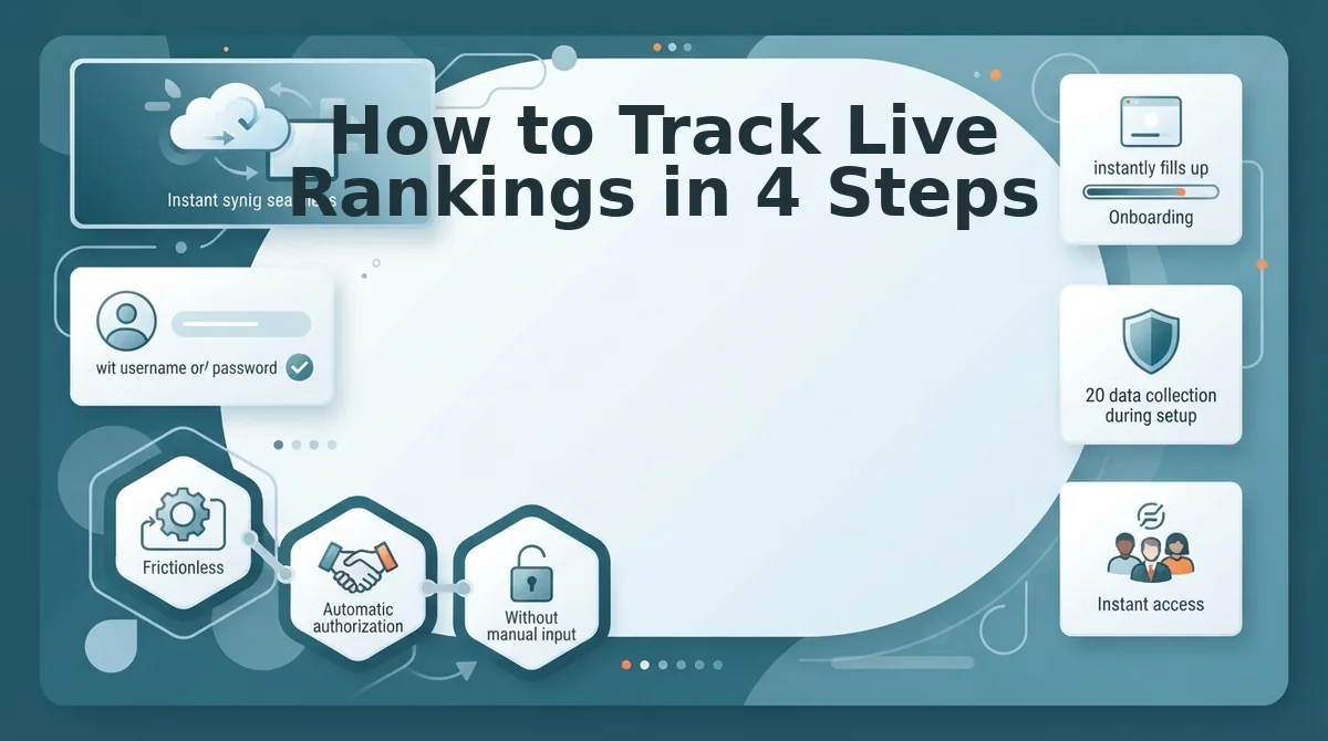 How to Track Live Rankings in 4 Steps