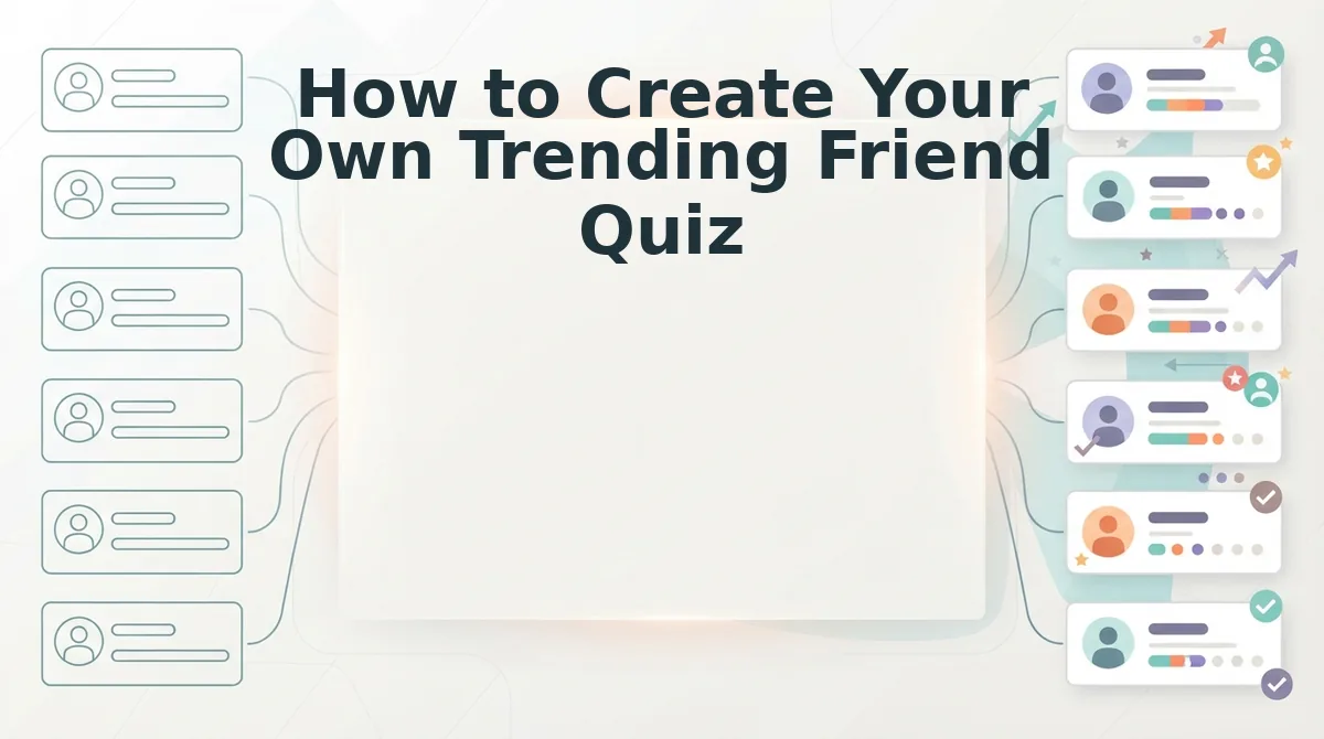 How to Create Your Own Trending Friend Quiz