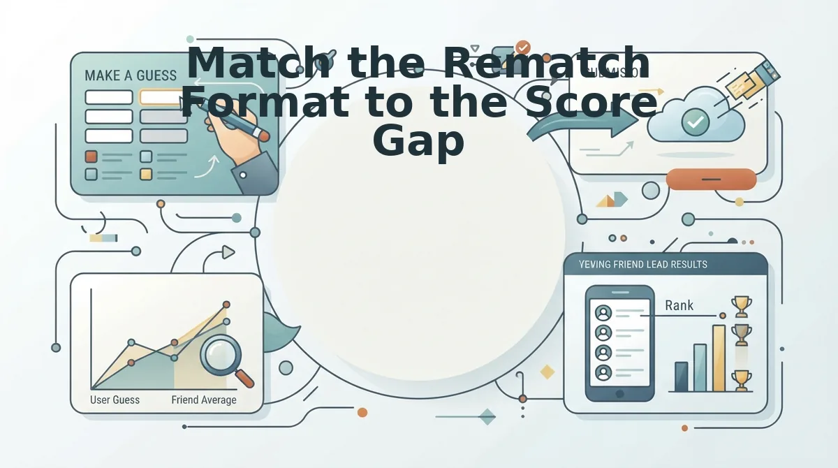 Match the Rematch Format to the Score Gap