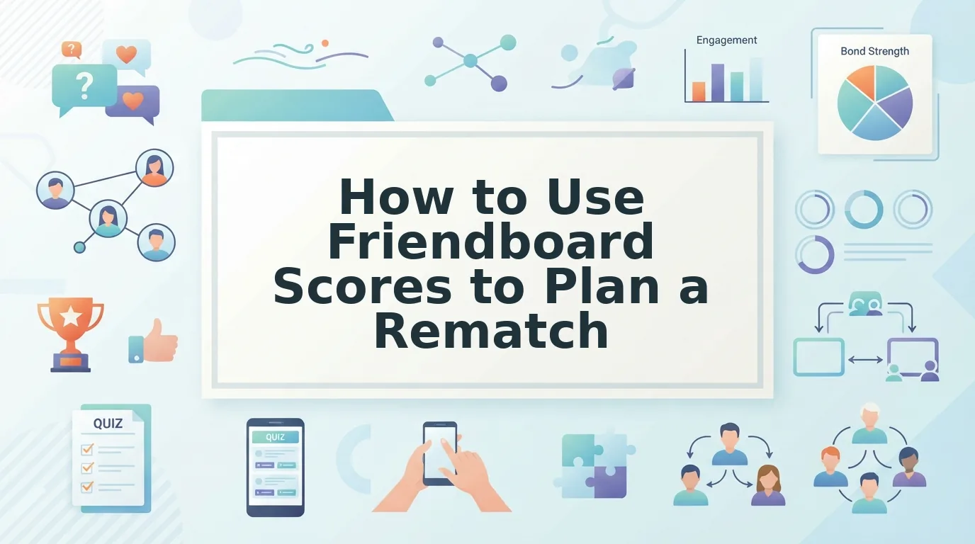 How to Use Friendboard Scores to Plan a Rematch