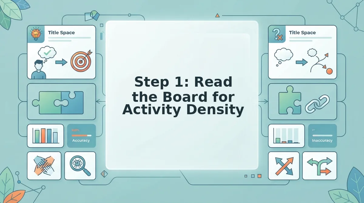 Step 1: Read the Board for Activity Density