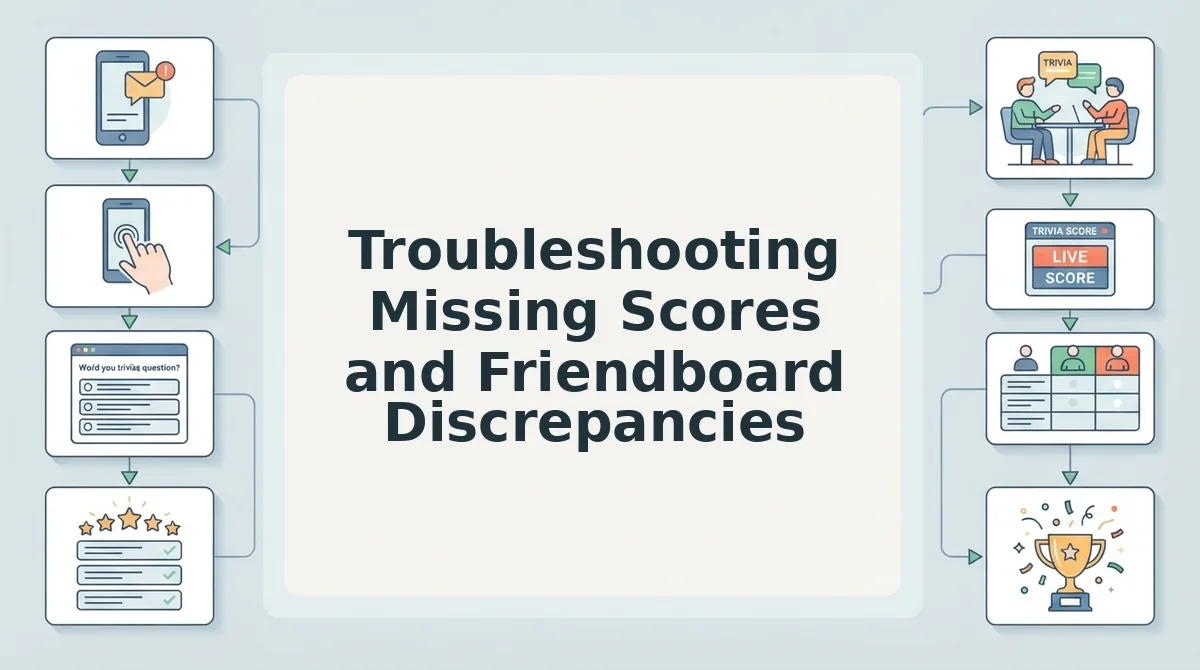 Troubleshooting Missing Scores and Friendboard Discrepancies