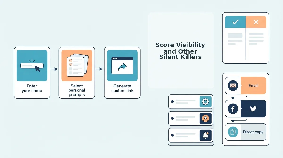Score Visibility and Other Silent Killers