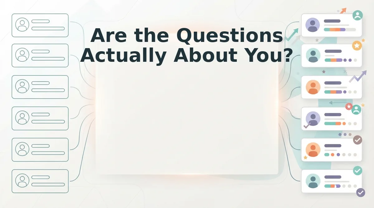 Are the Questions Actually About You?
