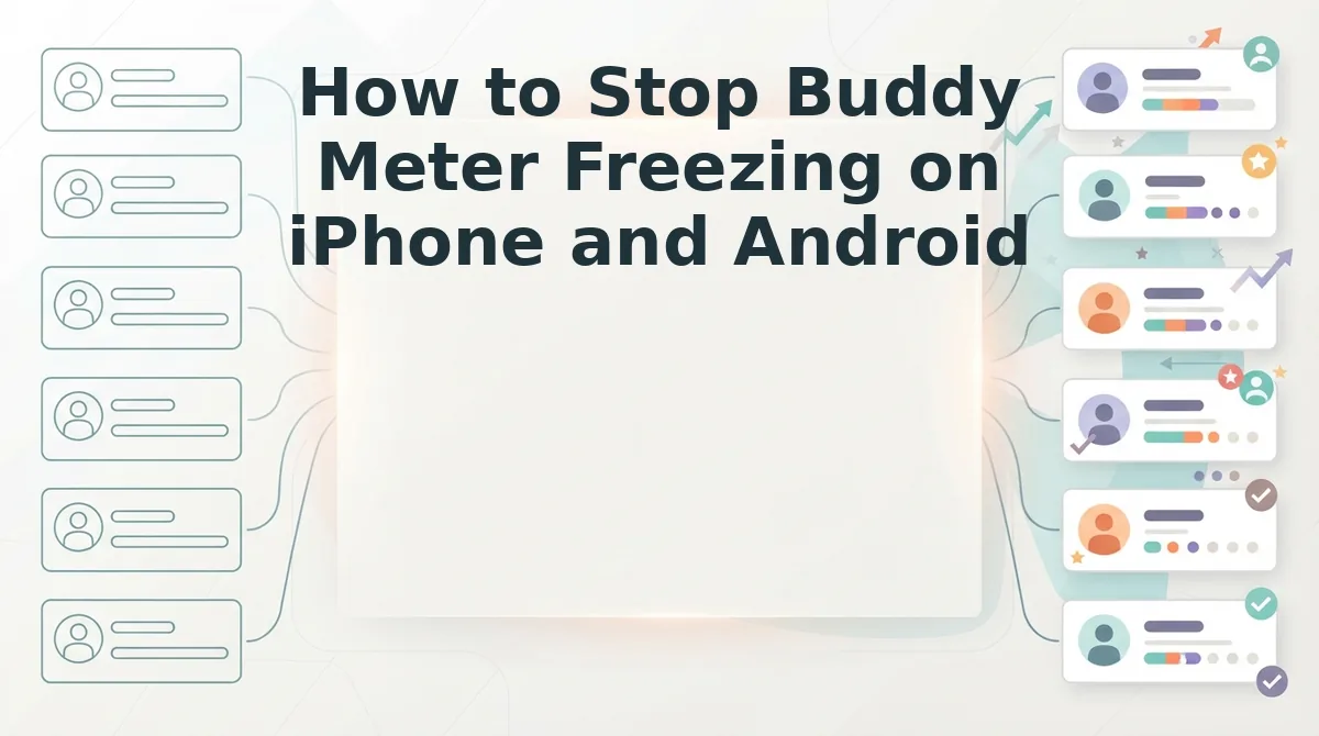 How to Stop Buddy Meter Freezing on iPhone and Android