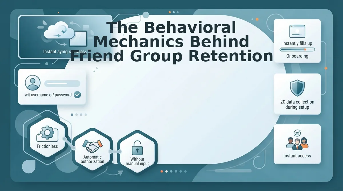 The Behavioral Mechanics Behind Friend Group Retention