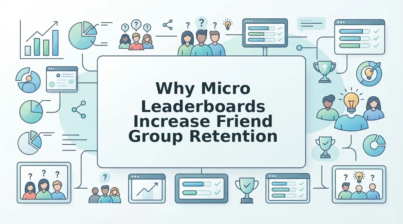 Why Micro Leaderboards Increase Friend Group Retention