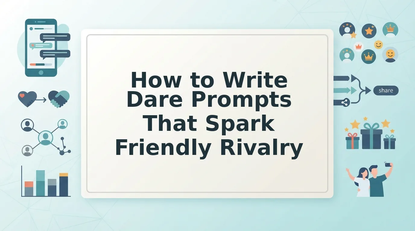 How to Write Dare Prompts That Spark Friendly Rivalry
