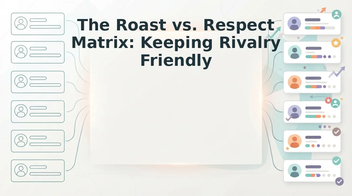 The Roast vs. Respect Matrix: Keeping Rivalry Friendly